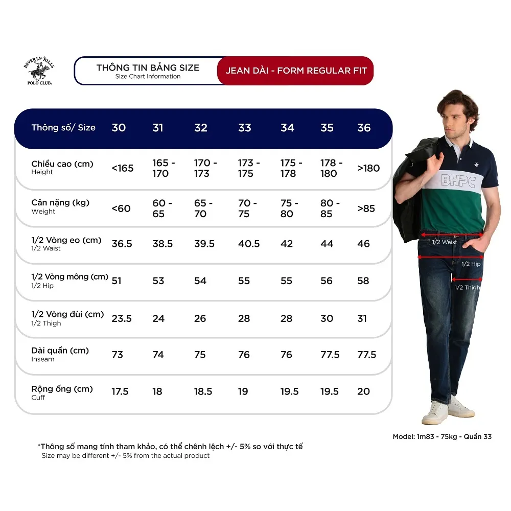 Ảnh Quần khaki Nam Regular Fit Beverly Hills Polo Club -  QKLRS24V019 4