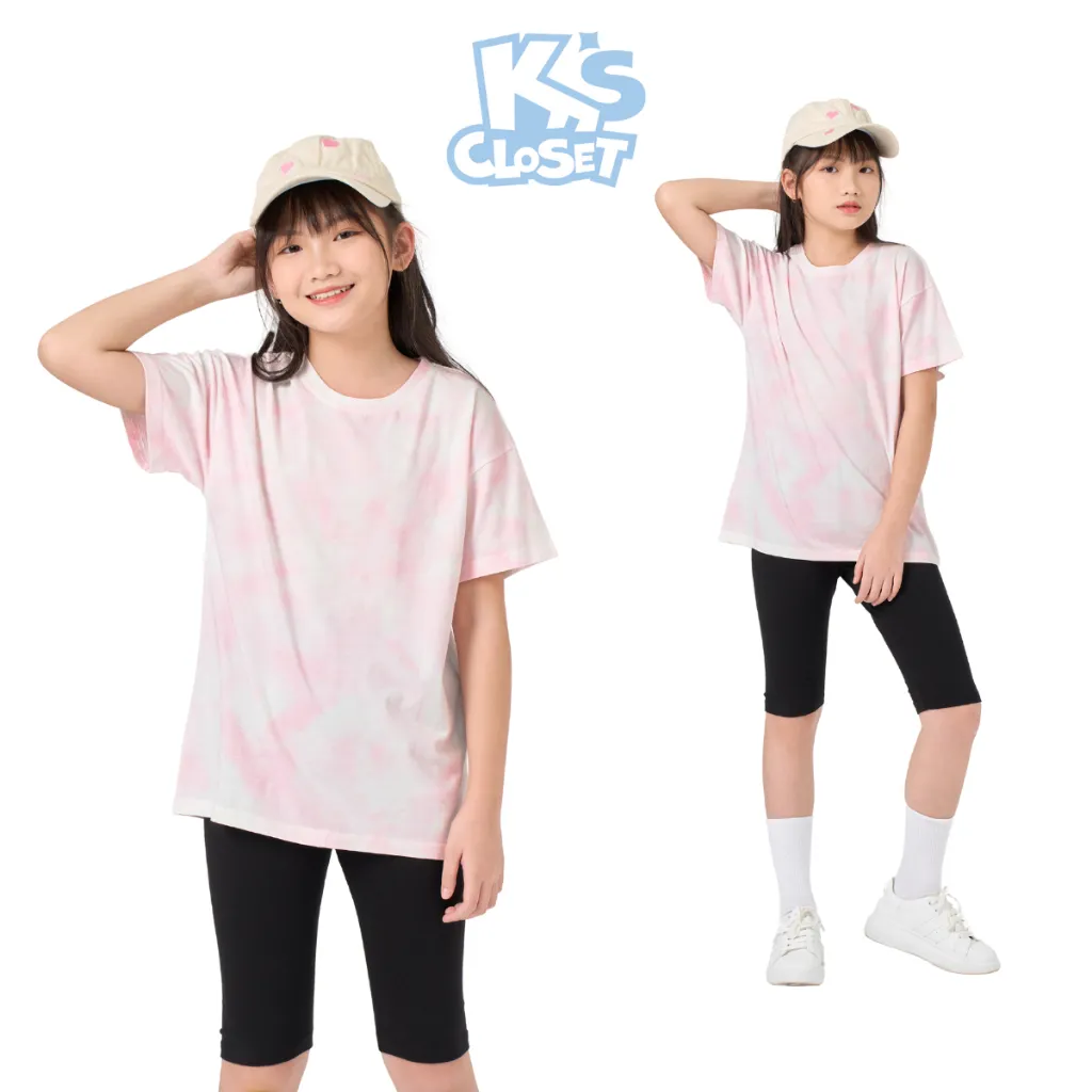 Ảnh Quần Legging Dáng Ngắn K'S CLOSET Chất Liệu Co Giãn 4 Chiều Dành Cho Bé Gái Từ 10-55kg (2-14 Tuổi) KT34THS 1