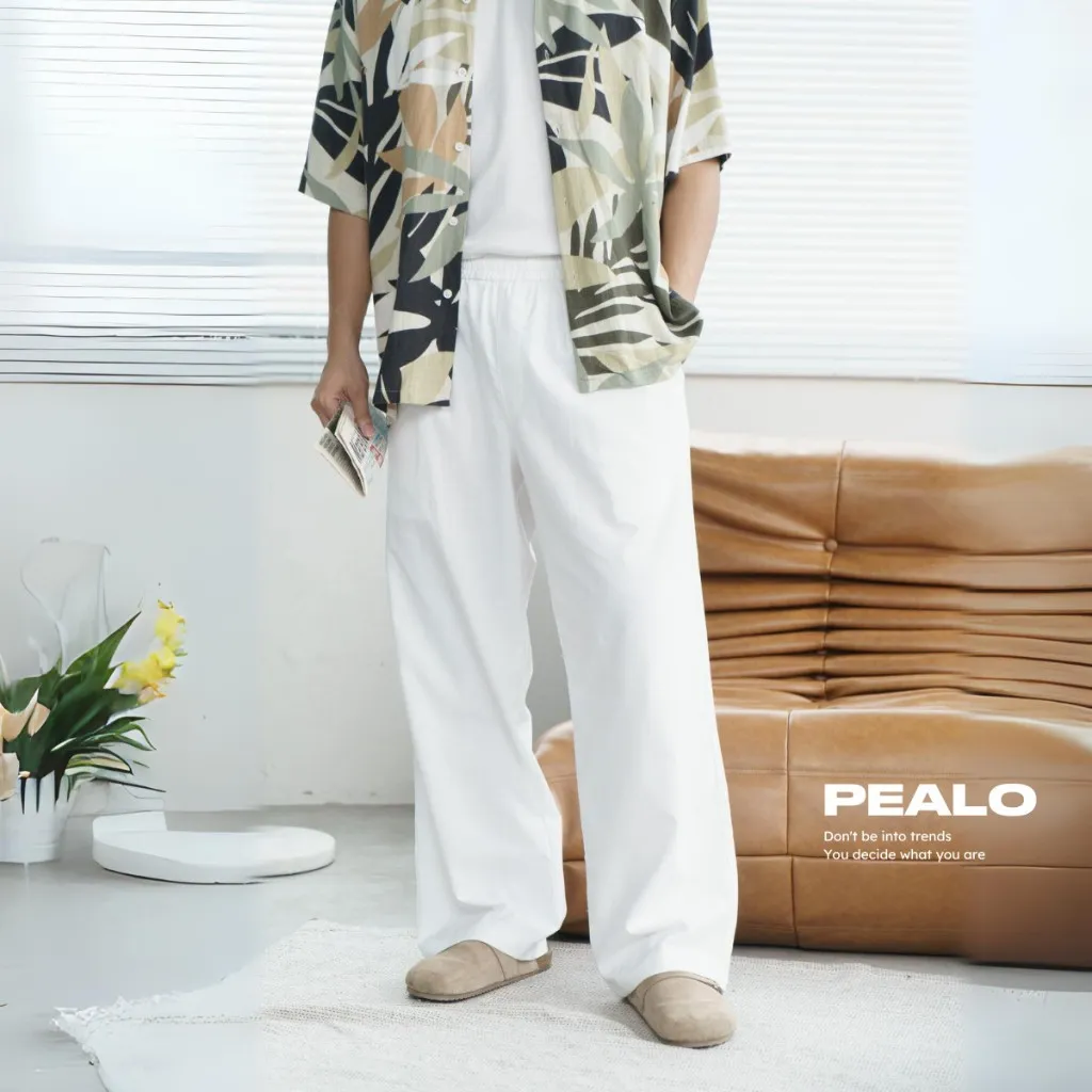 Ảnh Quần Linen PEALO ống suông ver2 thời trang cao cấp 1