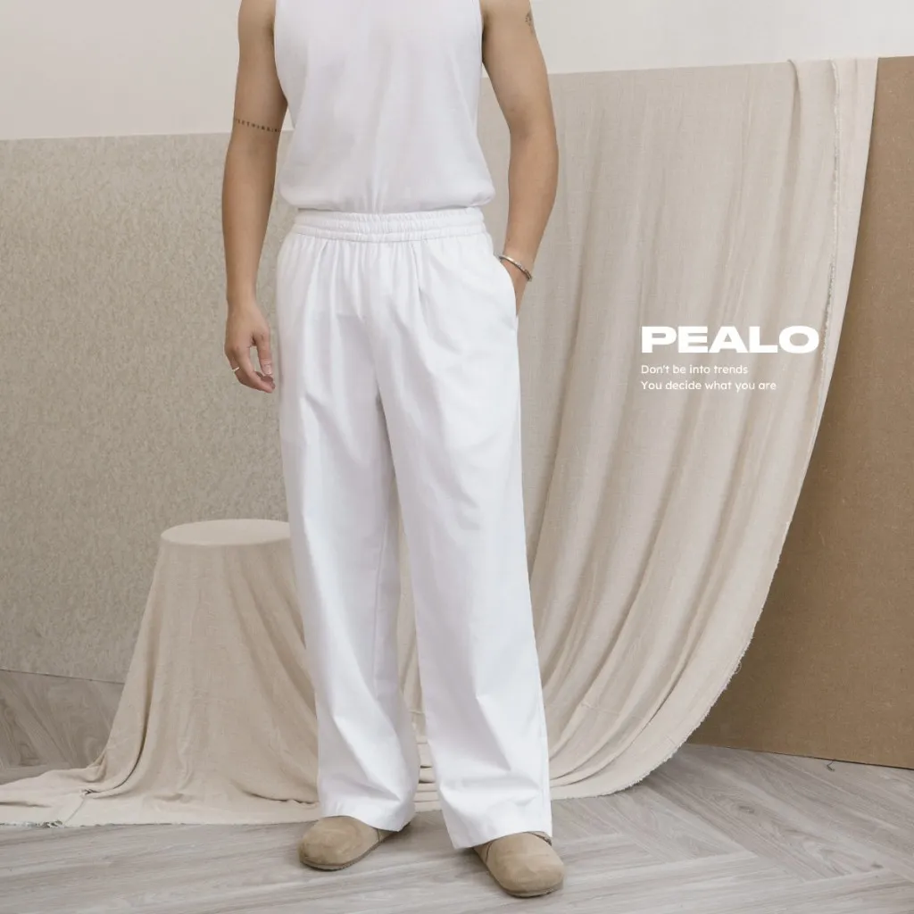 Ảnh Quần Linen PEALO ống suông ver2 thời trang cao cấp 3