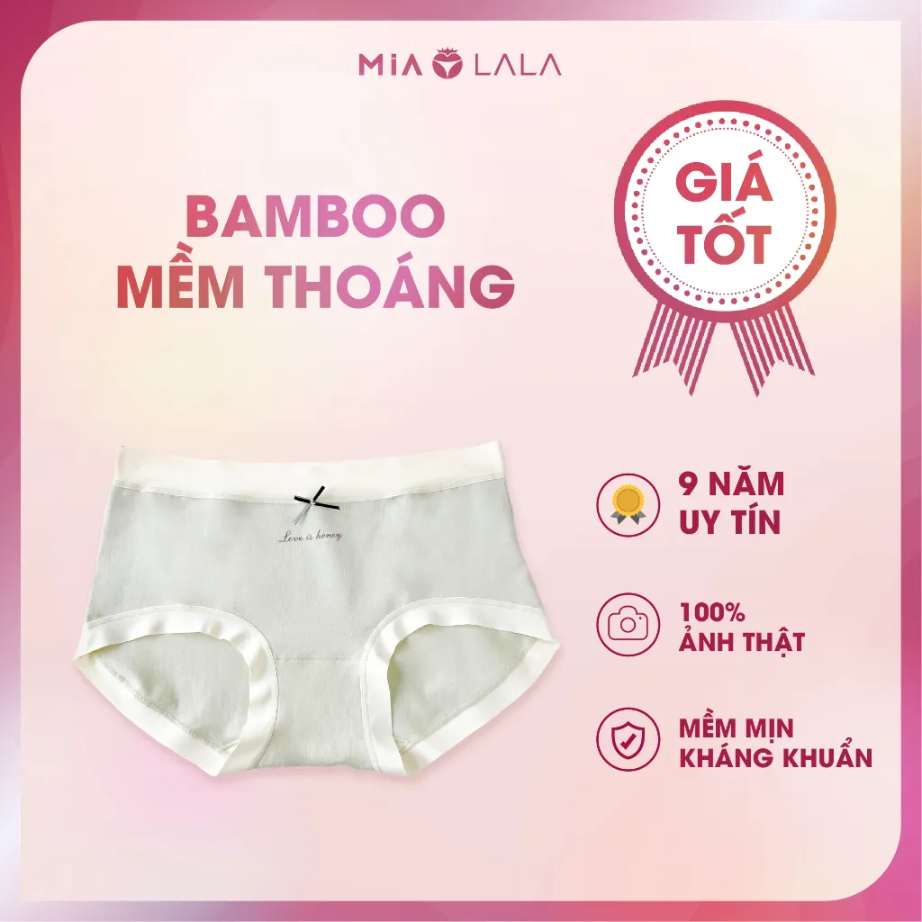 Ảnh Quần lót bamboo mềm thoáng, thoải mái Mialala 3703 FQL04083703 1