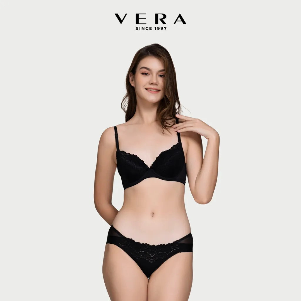 Ảnh Quần lót Bikini nữ Misaki Polyamide phối ren - M1037 1