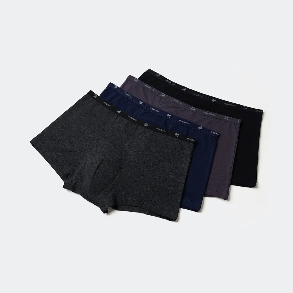 Ảnh Quần lót boxer nam cotton Insidemen IBX009 1