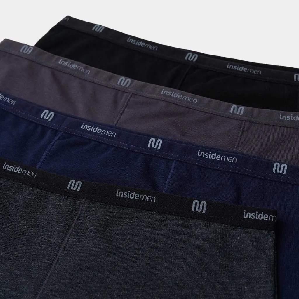 Ảnh Quần lót boxer nam cotton Insidemen IBX009 2