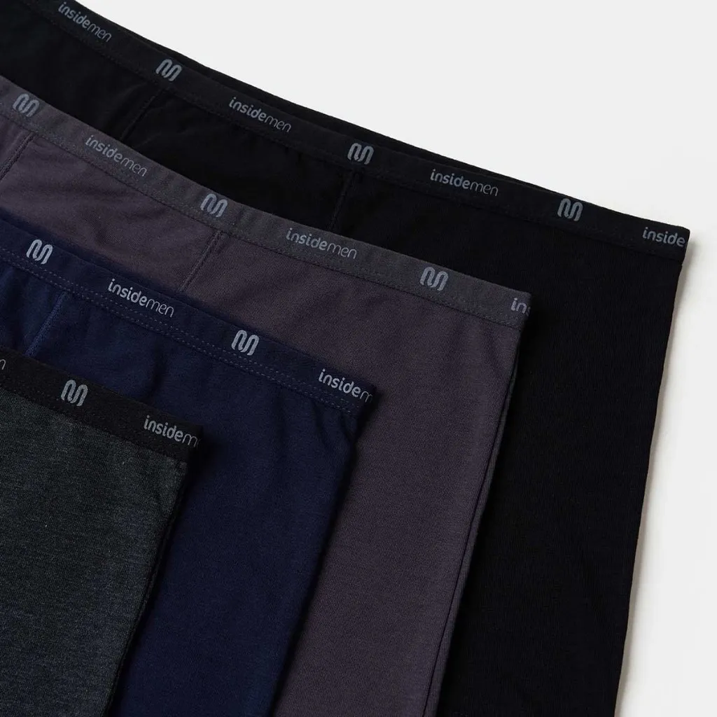 Ảnh Quần lót boxer nam cotton Insidemen IBX009 3