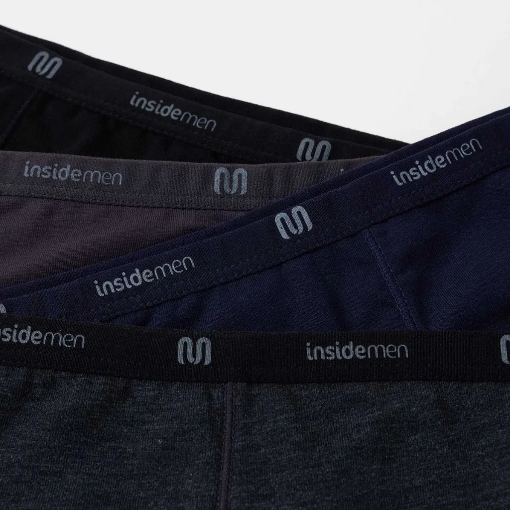 Ảnh Quần lót boxer nam cotton Insidemen IBX009 4