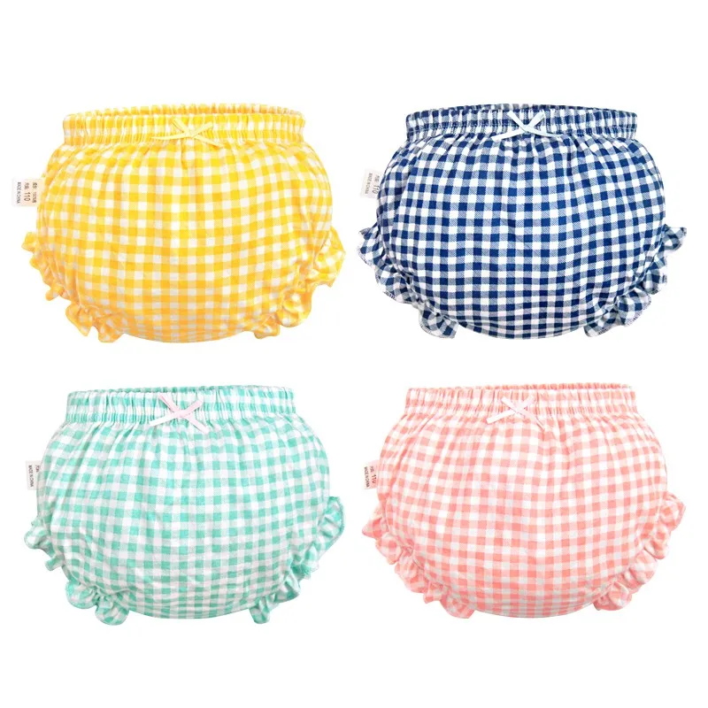 Ảnh Quần lót cotton LUCKY BIG CAT dễ thương dành cho bé gái 0-3 tuổi 4