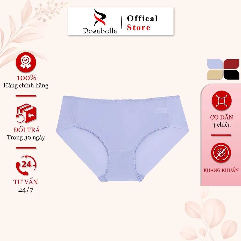 Ảnh Quần Lót Không Viền ROSABELLA Chất Liệu Cao Cấp Co Giãn 4 Chiều Kháng Khuẩn Không Kích Ứng RS06 1
