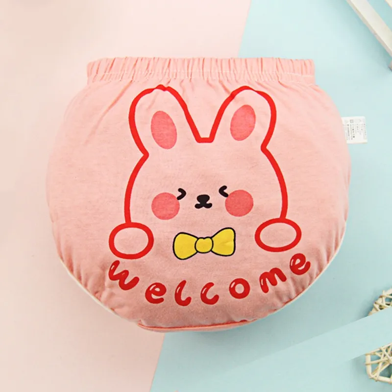 Ảnh Quần lót Lucky Big Cat cotton PP tinh khiết dễ thương dành cho bé gái 2-3 tuổi 4