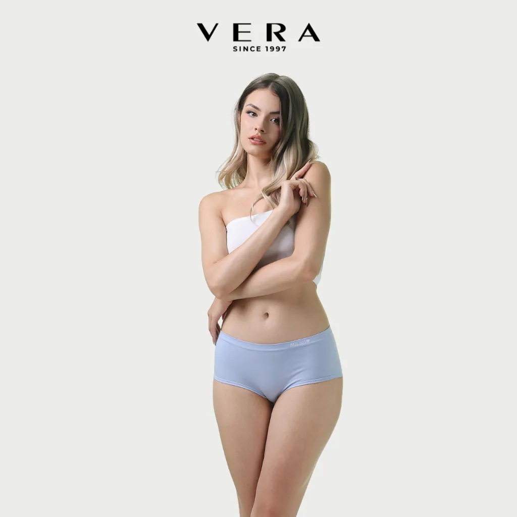 Ảnh Quần lót Misaki seamless dáng boxer mặc trong váy - M1080 1