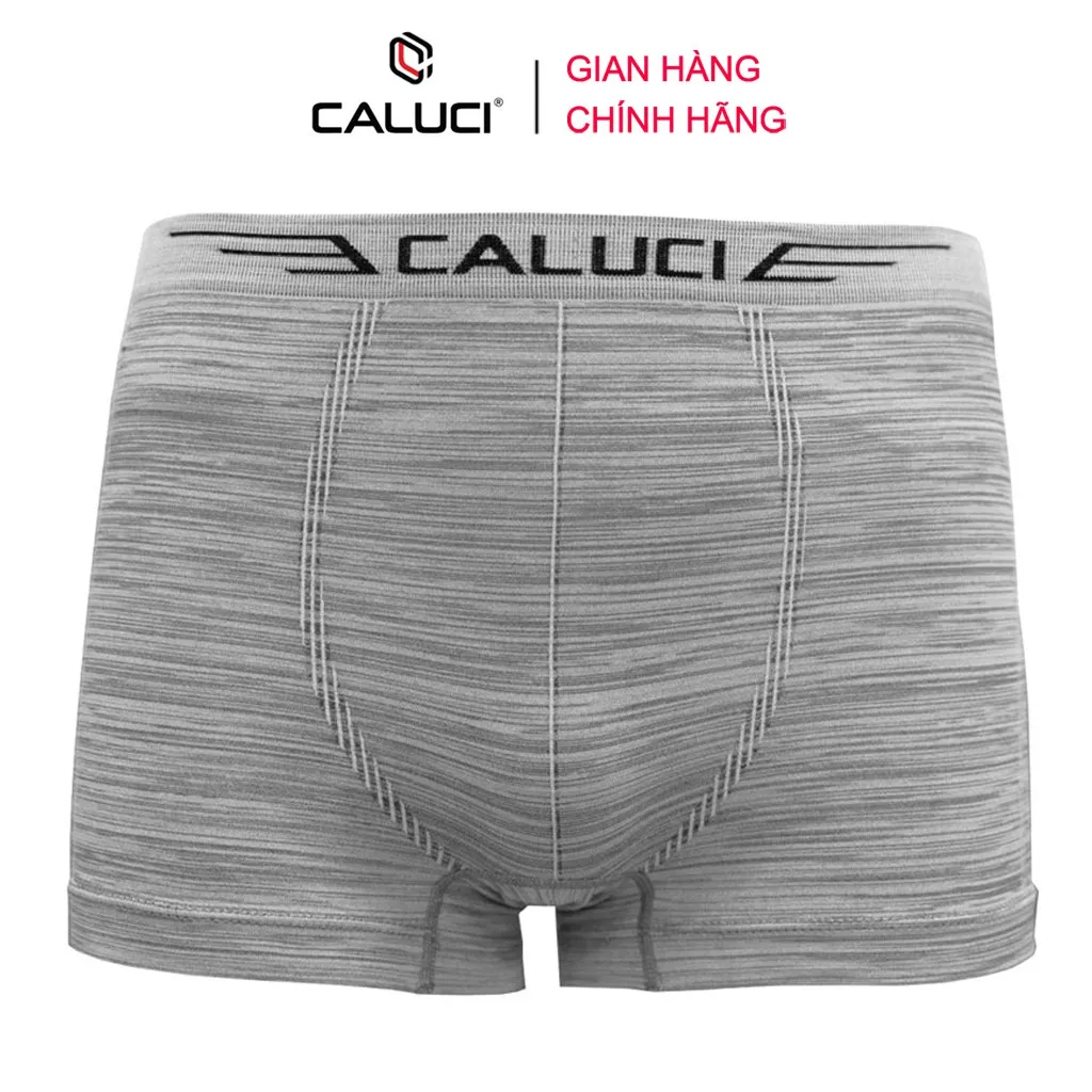Ảnh Quần lót nam Boxer CALUCI CBX12, sịp đùi sệt liền, mềm mịn, thân thiện với làn da 2