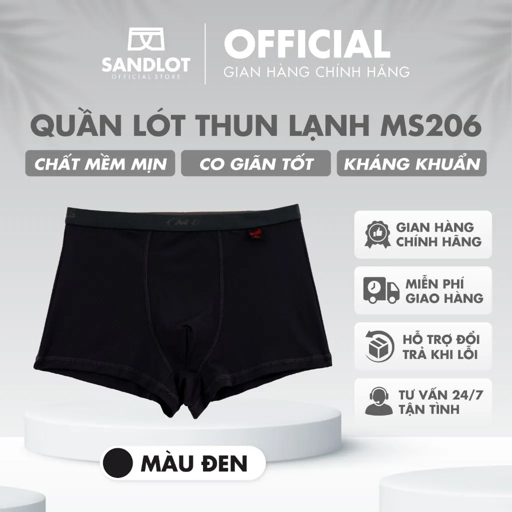 Ảnh Quần Lót Nam Boxer JACKIES Thời Trang Cao Cấp Sang Trọng,Mẫu Mã Thiết Kế Đẹp Mắt, Nhiều Size Lựa Chọn MS206 2