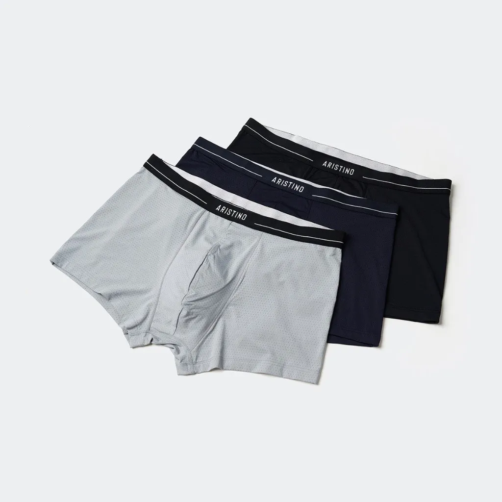 Ảnh Quần Lót Nam Boxer trunk ARISTINO chất liệu mềm mịn, thoáng khí, kháng khuẩn vượt trội - ABX072 2