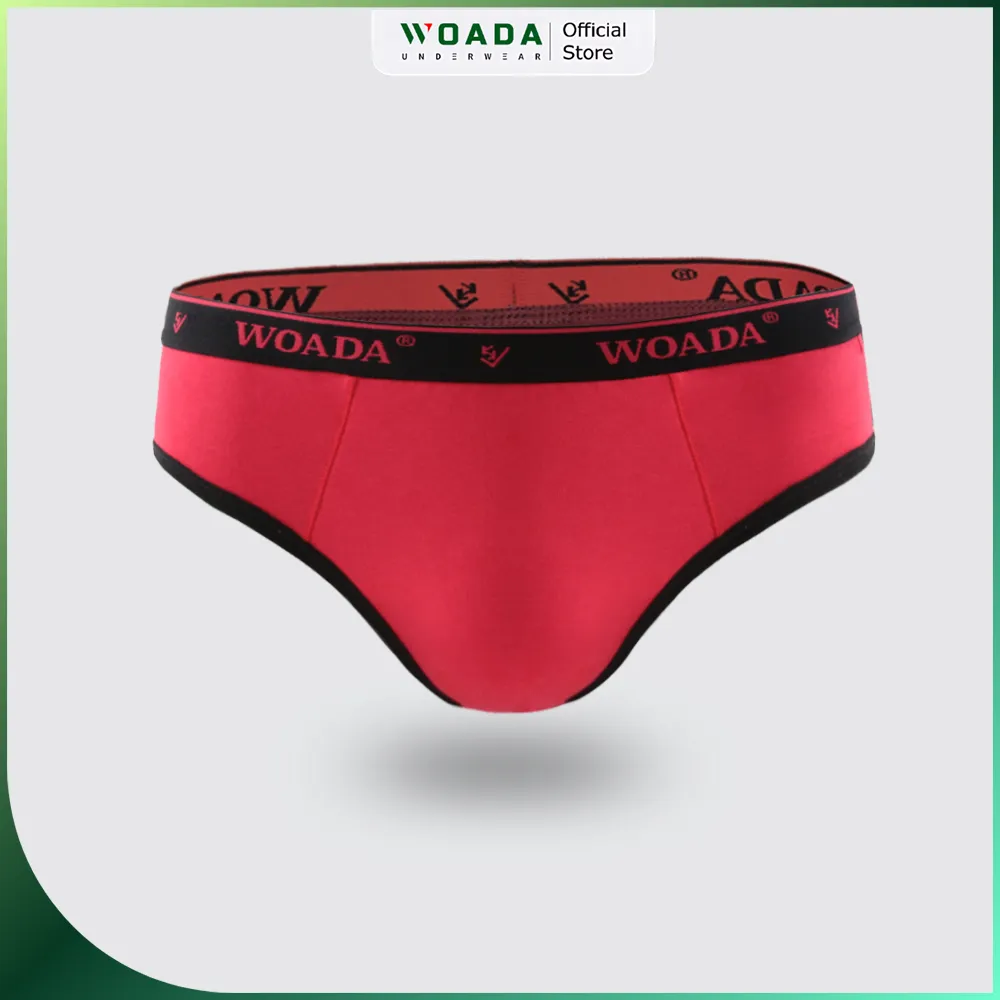 Ảnh Quần Lót Nam Brief Chất Liệu Cotton Thoáng Mát Thương Hiệu WOADA LK019 2