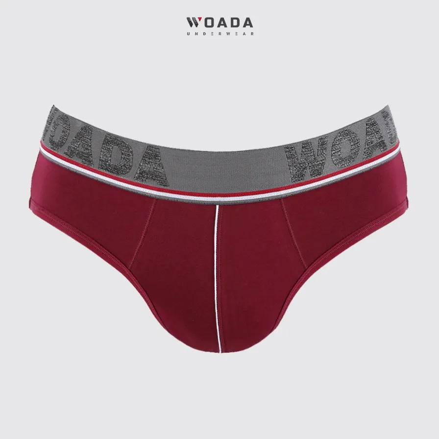 Ảnh Quần Lót Nam Dáng Brief Chất Liệu Cotton Thoáng Mát Thương Hiệu WOADA LK012 1