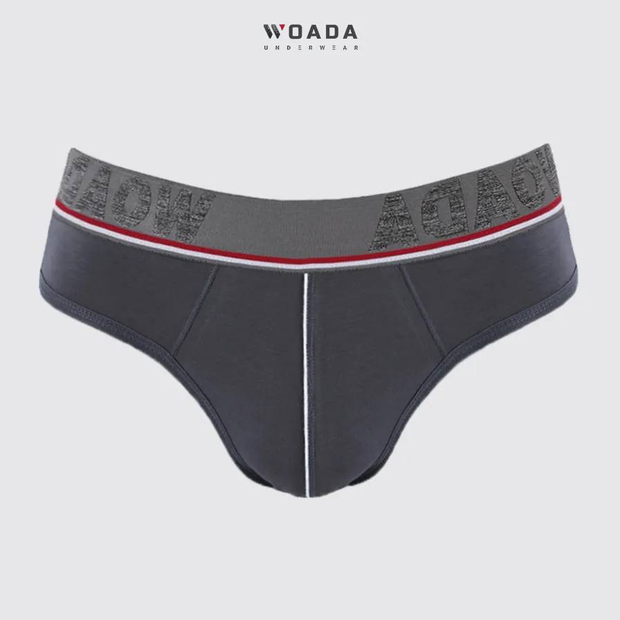 Ảnh Quần Lót Nam Dáng Brief Chất Liệu Cotton Thoáng Mát Thương Hiệu WOADA LK012 3