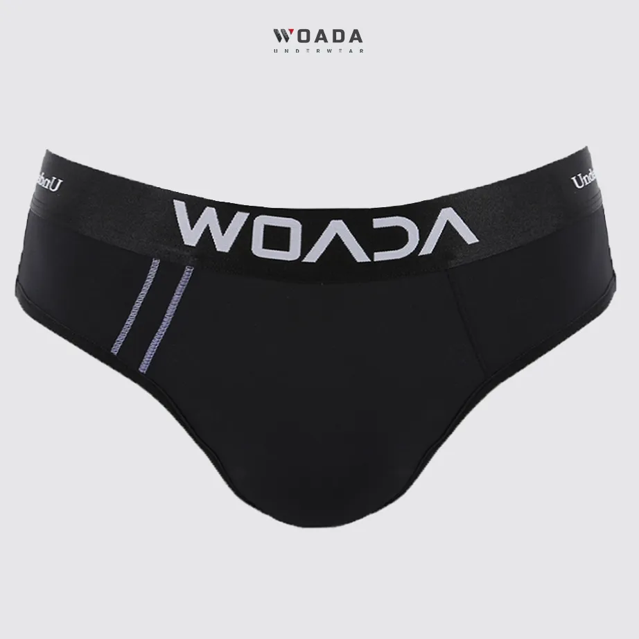 Ảnh Quần Lót Nam Dáng Brief Chất Liệu Thun Lạnh 4 Chiều Thoáng Khí Thương Hiệu WOADA LK131 2