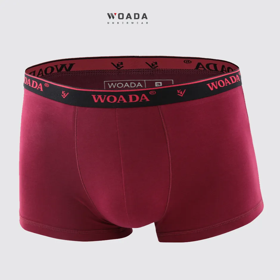 Ảnh Quần Lót Nam Dáng Trunk Chất Liệu Cotton Kháng Khuẩn Thương Hiệu WOADA LK020 1