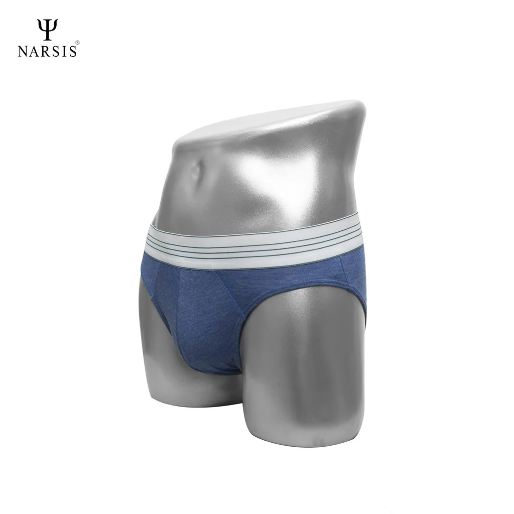 Ảnh Quần Lót Nam Narsis C7010 Chất Cotton, Cạp Bản To, Co Giãn Tốt, Thoáng Mát, Êm Ái, Size M 2