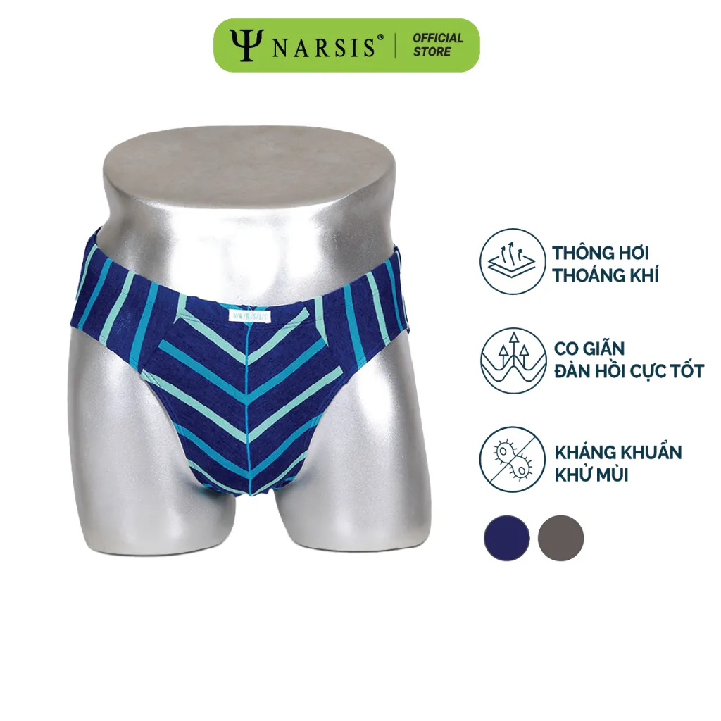 Ảnh Quần Lót Nam Narsis, Co Giãn 4 Chiều, Thông Hơi, Thoáng Khí, Size M, Êm Ái Khi Mặc 1