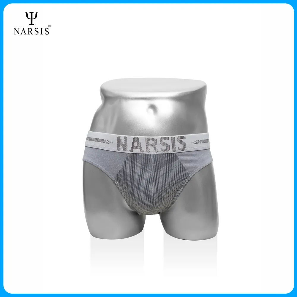 Ảnh Quần Lót Nam Narsis, Tam Giác, Chất Cotton, Co Giãn 4 Chiều, Cạp To, Định Hình, Thoải Mái Vận Động 2