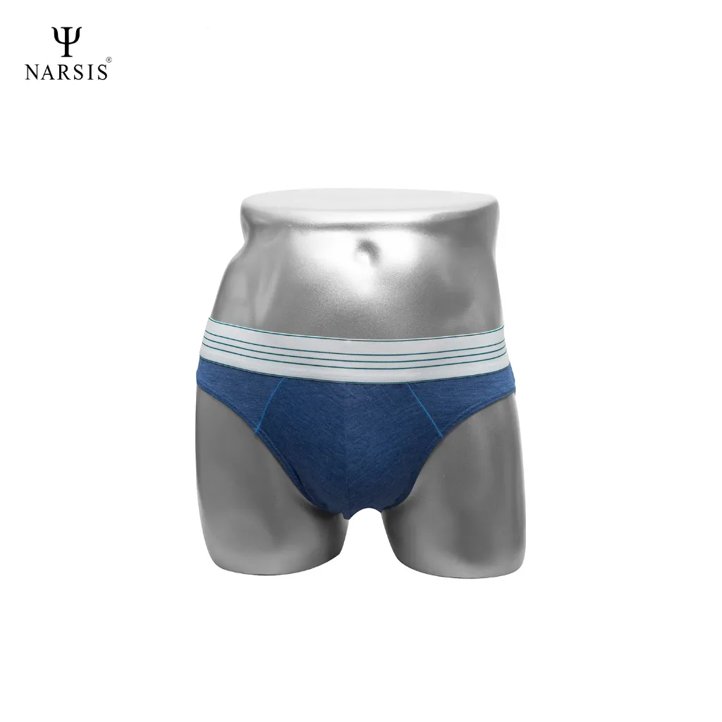 Ảnh Quần Lót Nam Narsis, Tam Giác, Chất Cotton, Co Giãn 4 Chiều, Cạp To, Định Hình, Thoải Mái Vận Động 3