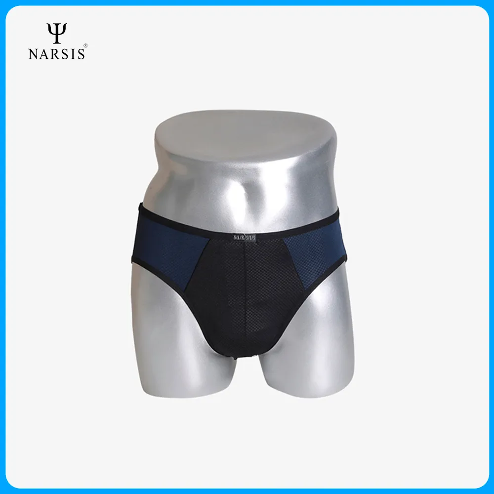 Ảnh Quần Lót Nam Narsis, Tam Giác, Chất Cotton, Co Giãn 4 Chiều, Cạp To, Định Hình, Thoải Mái Vận Động 4
