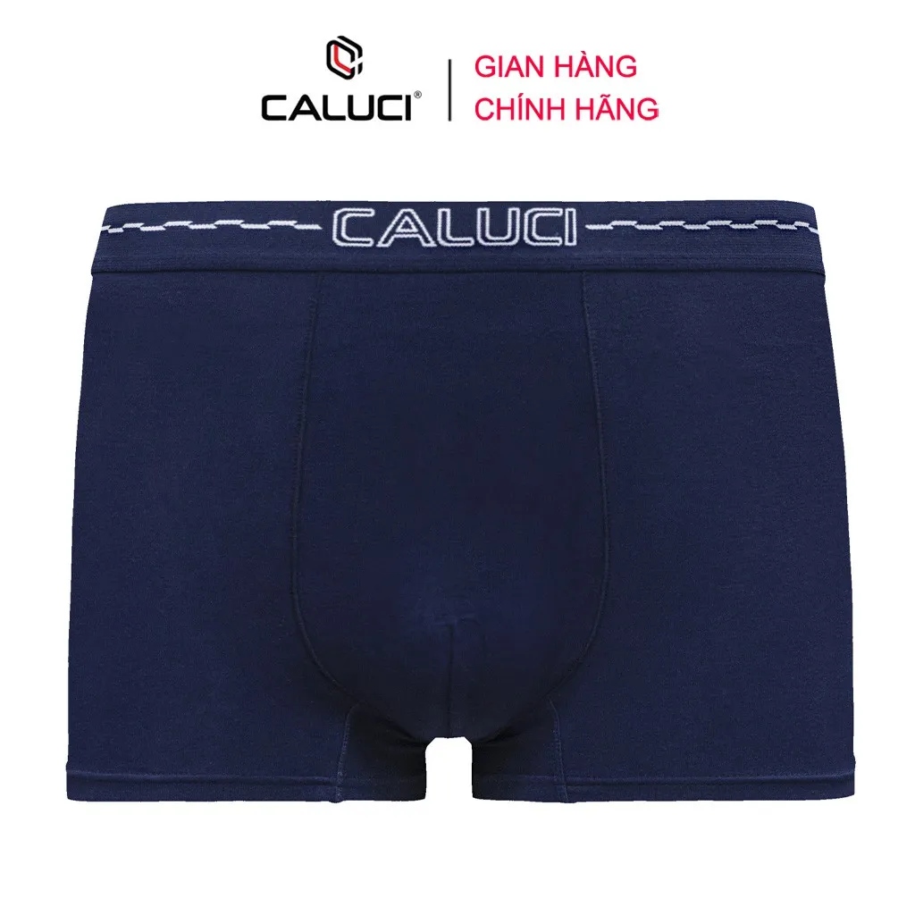 Ảnh Quần lót nam sợi tre Boxer CALUCI CBX06, sịp nam cao cấp vải Bamboo kháng khuẩn, an toàn 1
