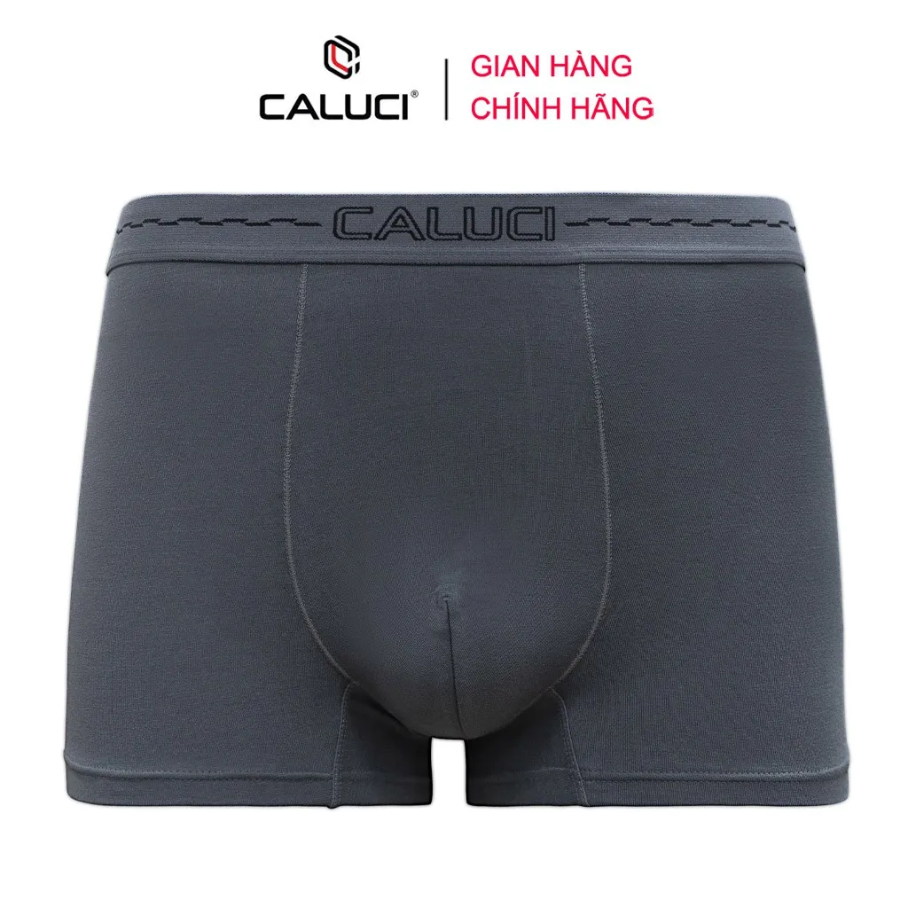 Ảnh Quần lót nam sợi tre Boxer CALUCI CBX06, sịp nam cao cấp vải Bamboo kháng khuẩn, an toàn 2