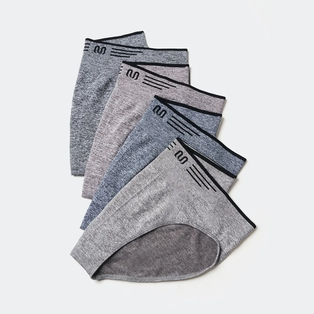 Ảnh Quần lót nam tam giác INSIDEMEN cao cấp kiểu Brief thiết kế không đường may chất liệu mềm mịn siêu thoáng IBF001 3