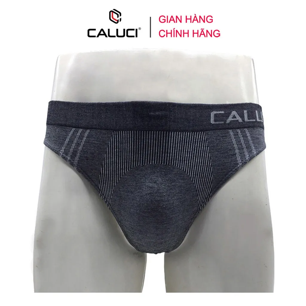 Ảnh Quần lót nam tam giác CALUCI CA08, chất liệu sợi tre bamboo tự nhiên, kháng khuẩn an toàn 2
