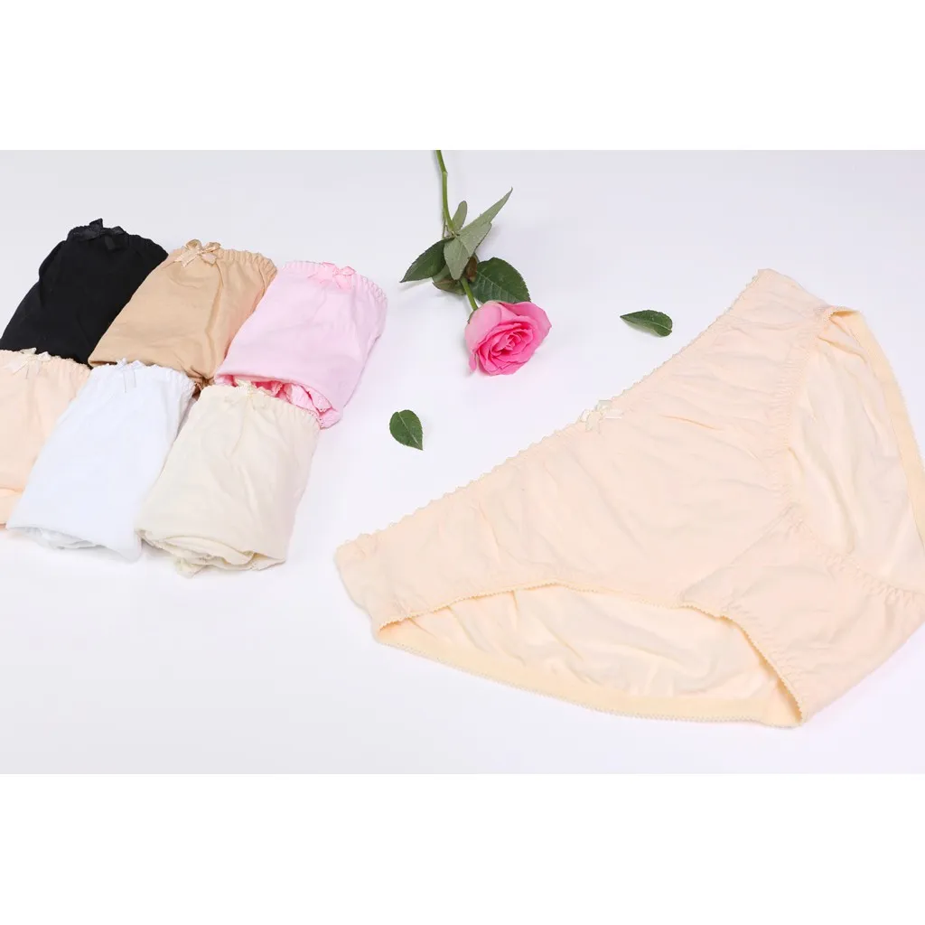 Ảnh Quần lót nữ cotton trơn Jobelli 1304 [Combo 6] 2