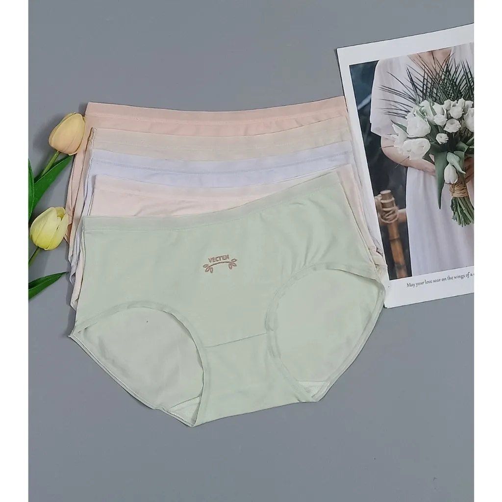 Ảnh Quần lót nữ cotton Vicci cao cấp kháng khuẩn khử mùi thông hơi thoáng khí đường viền mỏng QV.31 2