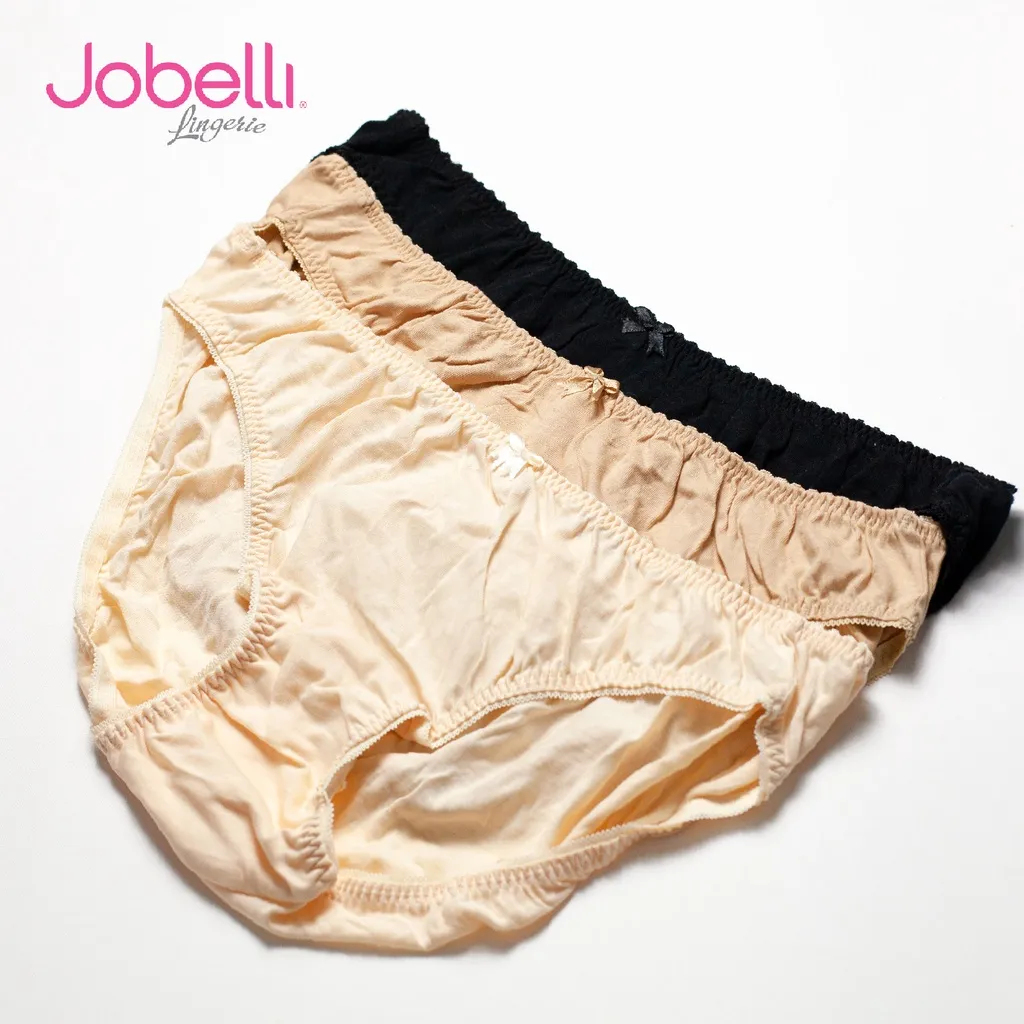 Ảnh Quần lót nữ vải cotton thấm hút mồ hôi tốt, thoáng mát size lớn 2XL Jobelli [Combo 5] 1314 3