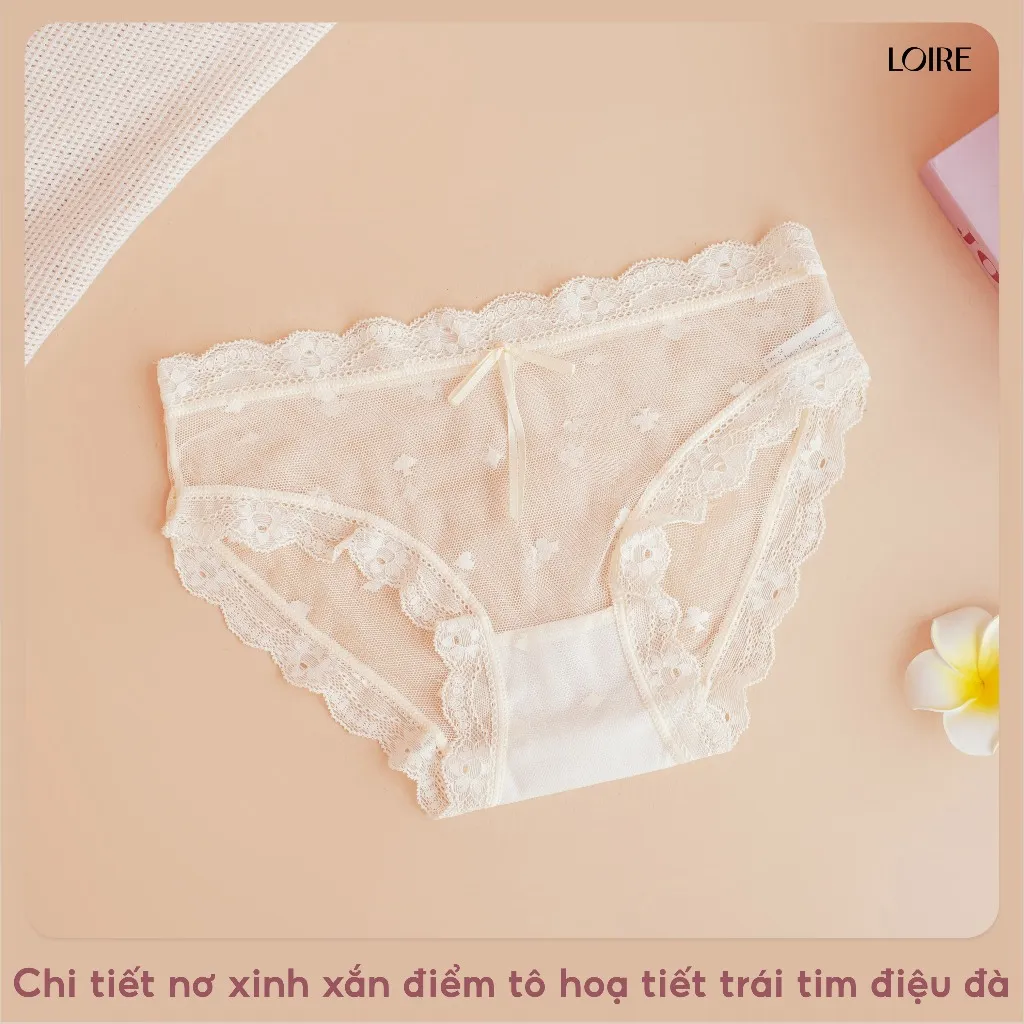 Ảnh Quần Lót Ren Lưới Mềm Nhẹ Thoáng Khí QLBK116 2