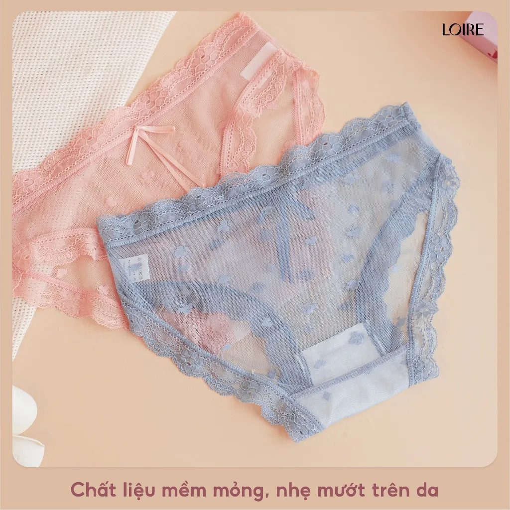 Ảnh Quần Lót Ren Lưới Mềm Nhẹ Thoáng Khí QLBK116 4