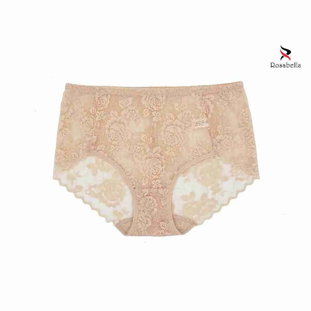Ảnh Quần lót ROSABELLA ren họa tiết hoa. Thiết kế cạp cao giúp che những khuyết điểm RS28 2