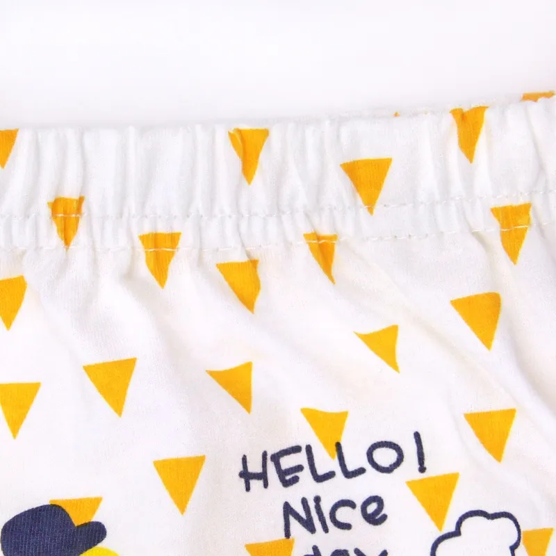 Ảnh Quần lót tam giác LUCKY BIG CAT bằng cotton nguyên chất in nhiều họa tiết dễ thương phong cách Hàn Quốc cho bé 3