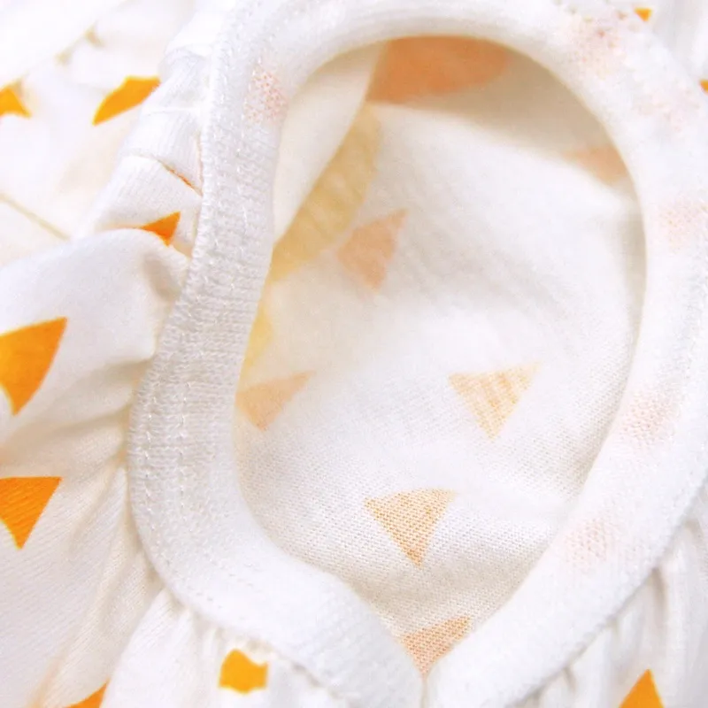 Ảnh Quần lót tam giác LUCKY BIG CAT bằng cotton nguyên chất in nhiều họa tiết dễ thương phong cách Hàn Quốc cho bé 4