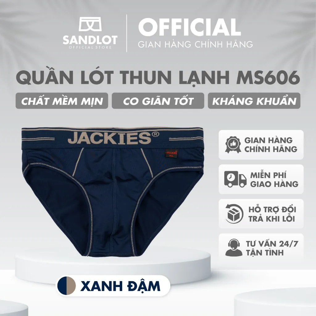 Ảnh Quần Lót Tam Giác Nam Jackies Thiết Kế Độc Quyền, Chất Thun Lạnh Cao Cấp, Thời Trang Trẻ Trung MS606 4