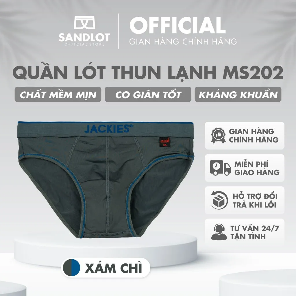 Ảnh Quần Lót Tam Giác Nam Jackies 202 Cao Cấp, Thiết Kế Đẹp Mắt Tinh Tế, Hoạ Tiết Sắc Sảo, Đa Dạng Màu Sắc 2