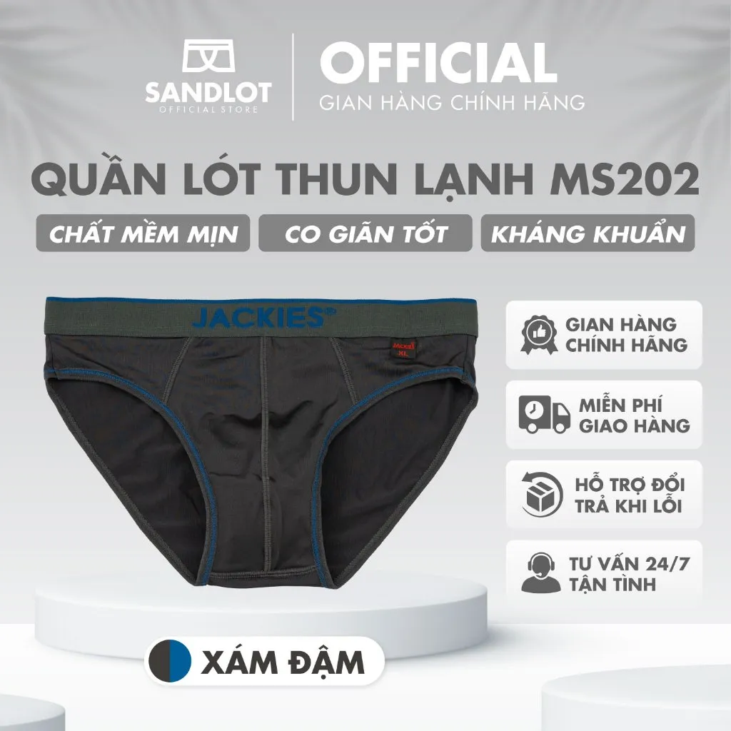 Ảnh Quần Lót Tam Giác Nam Jackies 202 Cao Cấp, Thiết Kế Đẹp Mắt Tinh Tế, Hoạ Tiết Sắc Sảo, Đa Dạng Màu Sắc 3