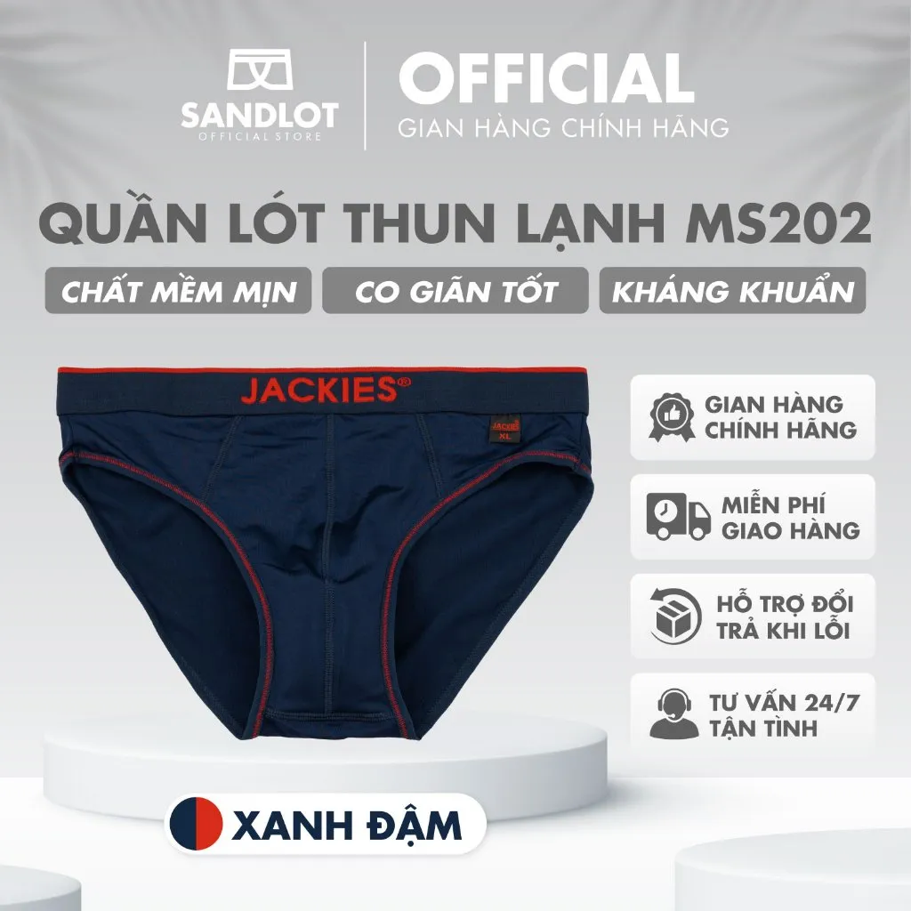 Ảnh Quần Lót Tam Giác Nam Jackies 202 Cao Cấp, Thiết Kế Đẹp Mắt Tinh Tế, Hoạ Tiết Sắc Sảo, Đa Dạng Màu Sắc 4
