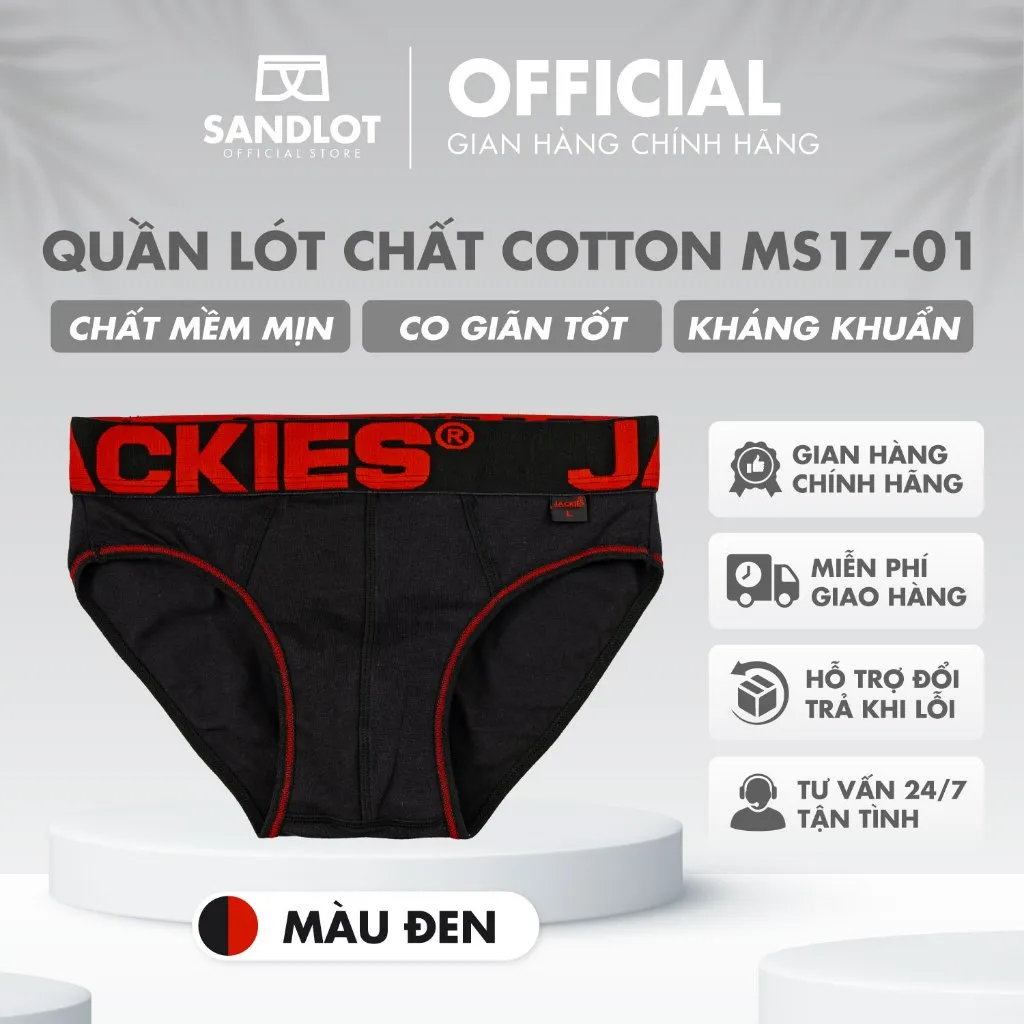 Ảnh Quần Lót Tam Giác Nam Jackies Cao Cấp, Thiết Kế Form Dáng Thon Gọn, Trẻ Trung, Nhiều Size MS333 2