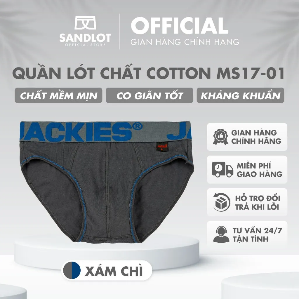 Ảnh Quần Lót Tam Giác Nam Jackies Mềm Mát, Kháng Khuẩn, Phong Cách Năng Động, Thoải Mái, Co Dãn Tốt, Đa Dạng Màu Sắc MS333 1