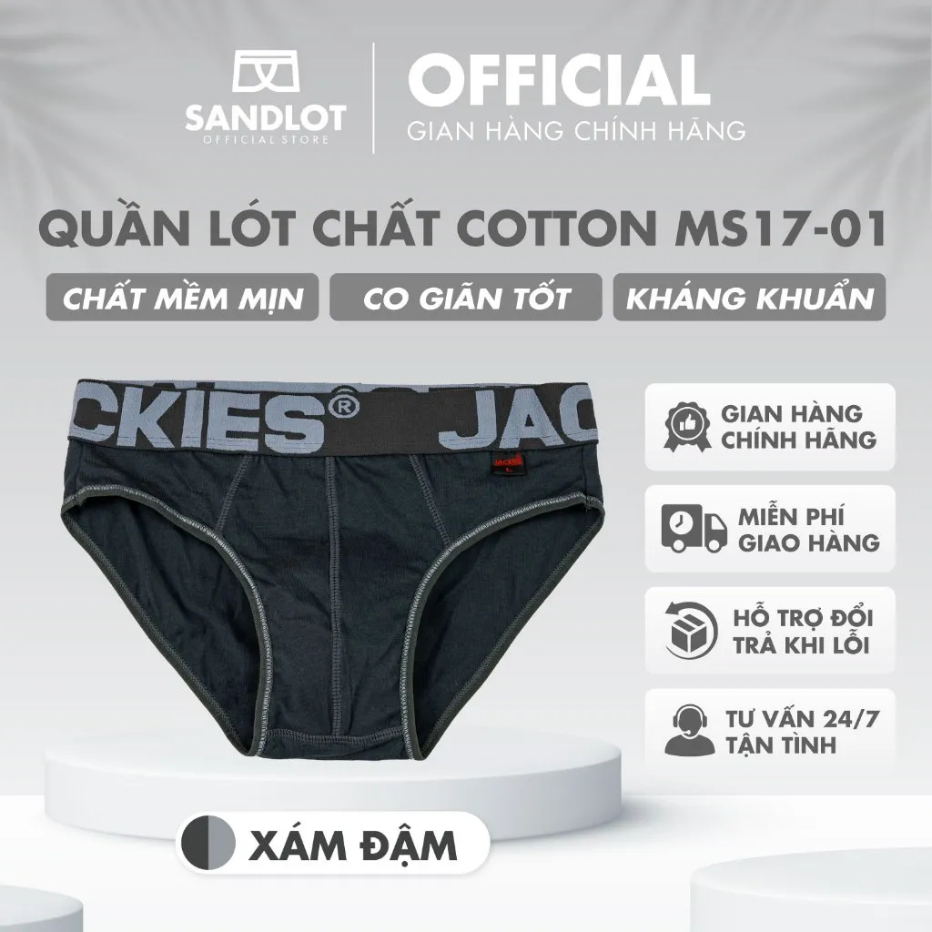Ảnh Quần Lót Tam Giác Nam Jackies Mềm Mát, Kháng Khuẩn, Phong Cách Năng Động, Thoải Mái, Co Dãn Tốt, Đa Dạng Màu Sắc MS333 2