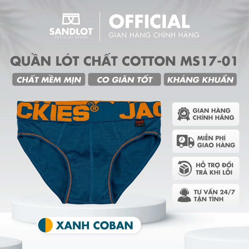 Ảnh Quần Lót Tam Giác Nam Jackies Mềm Mát, Kháng Khuẩn, Phong Cách Năng Động, Thoải Mái, Co Dãn Tốt, Đa Dạng Màu Sắc MS333 3
