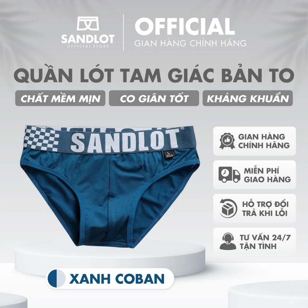 Ảnh Quần Lót Tam Giác Nam SANDLOT Cao Cấp, Thiết Kế Kiểu Dáng Độc Quyền, Đa Dạng Màu Sắc, Phong Cách Trẻ Trung C01 2