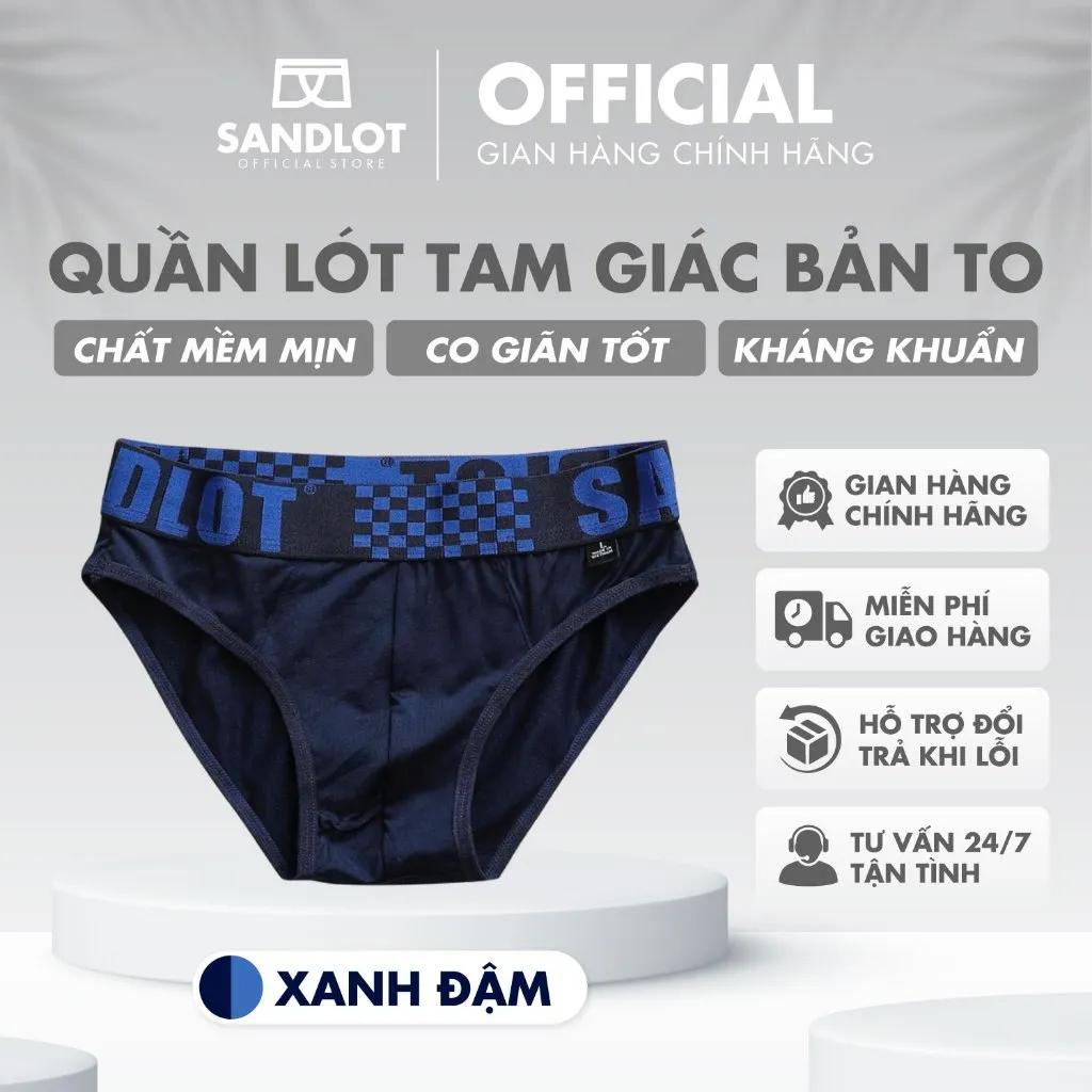 Ảnh Quần Lót Tam Giác Nam SANDLOT Cao Cấp, Thiết Kế Kiểu Dáng Độc Quyền, Đa Dạng Màu Sắc, Phong Cách Trẻ Trung C01 3