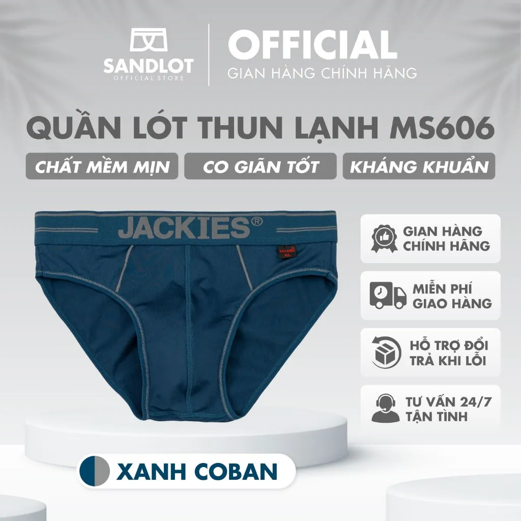 Ảnh Quần Lót Tam Giác Thời Trang Nam Jackies Cao Cấp, Thiết Kế Trẻ Trung, Form Dáng Chuẩn Hàn MS606 4